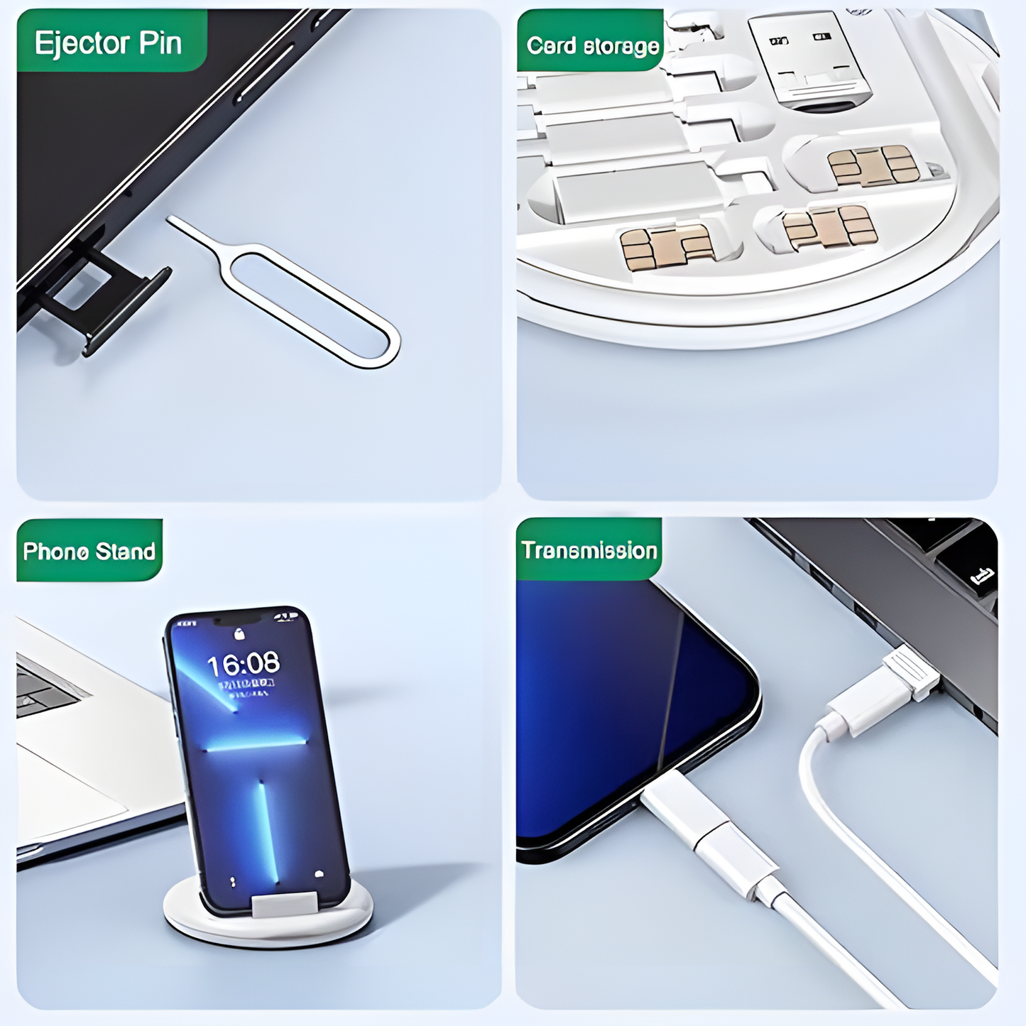 Multifunctional Fast Charging Cable Kit