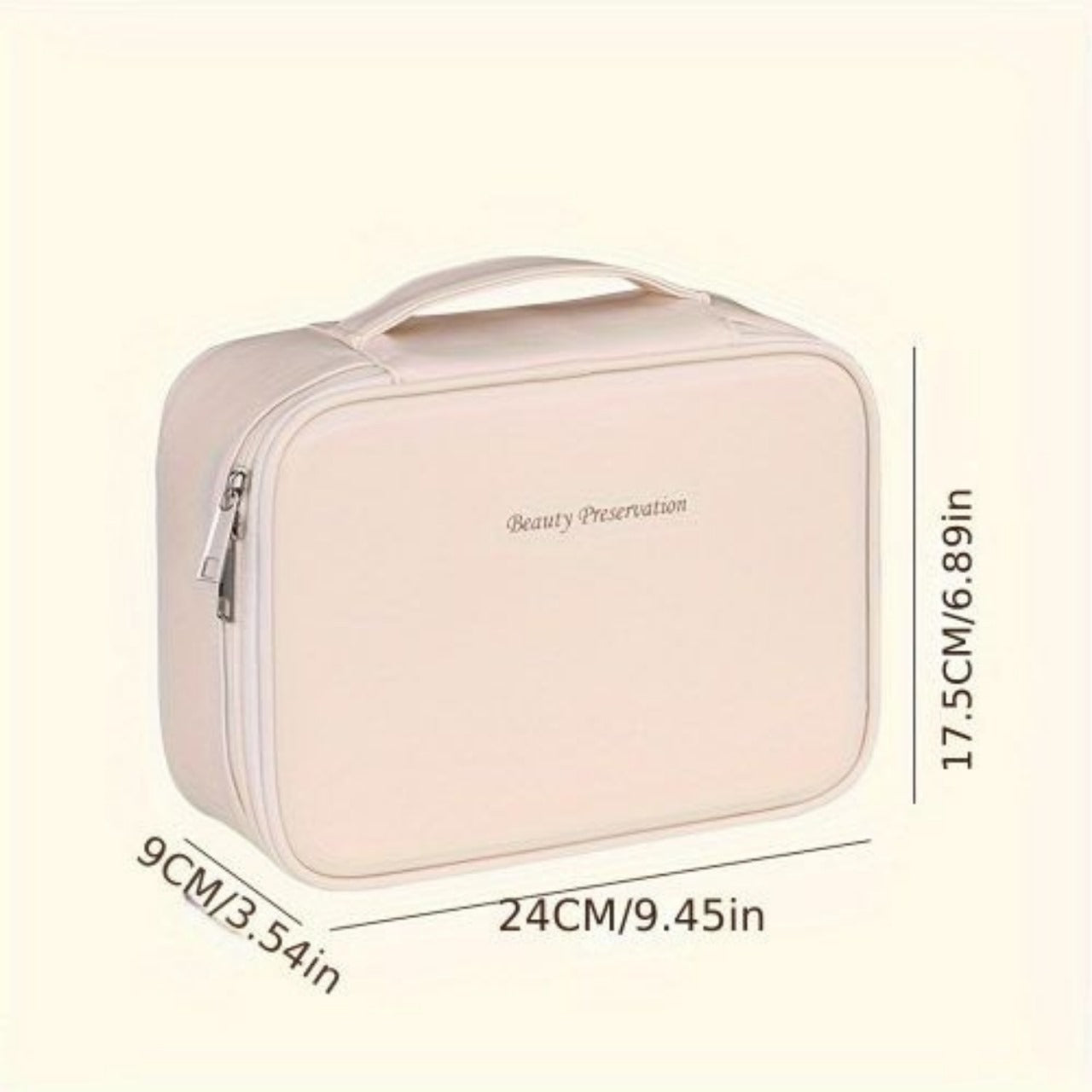 New Women's Cosmetic Bag Portable Storage Bag, Makeup Bag Travel Organizer Essentials Toiletry Bags