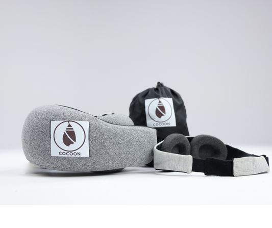 Adjustable U-Shaped Travel Pillow