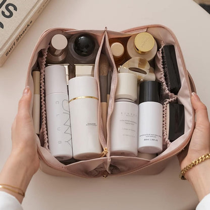 New Women's Cosmetic Bag Portable Storage Bag, Makeup Bag Travel Organizer Essentials Toiletry Bags